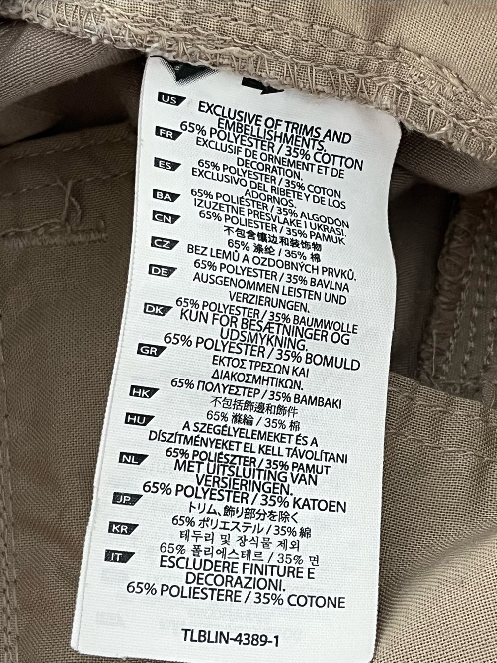5.11 Tactical Series beige Pants Size 14 Cargo Pockets First Responder. Ripstop - Picture 8 of 8